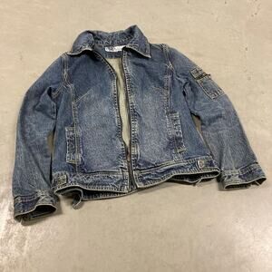 y2k Japanese denim jacket